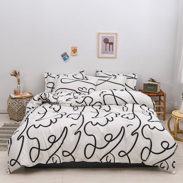 Bed Sets,Home Bed Set 3pcs Bed Comforter Full Home Bed Set Elevated Design