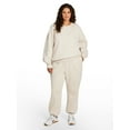 thumbnail image 5 of Reebok Women's and Women's Plus Weekender Oversized Cinched Hem Jogger, Sizes XS-4X, 5 of 5