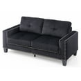 thumbnail image 3 of Glory Furniture Newbury Twill Fabric Modular Sofa in Black, 3 of 5