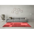 thumbnail image 3 of Ahgly Company Indoor Rectangle Abstract Red Contemporary Area Rugs, 8' x 10', 3 of 4