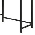 thumbnail image 4 of L Shape Computer Desk with CPU Holder and Casters Brown - Saltoro Sherpi, 4 of 5