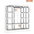 thumbnail image 3 of Armario portátil VTRIN para colgar ropa, 146 cm, 3 of 9