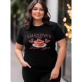 thumbnail image 4 of Women's T-Shirt,Short Sleeve Tee Shirts Casual Tops Strawberry Cake Crewneck T Shirt for Women, 4 of 8