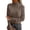 04-Nutmeg, variant on ANRABESS Turtleneck Sweaters for Women Long Sleeve Tops | 2026 Fall Winter Fashion Clothes, Office Work Daily Wear Dressy Casual Outfits, Soft Knitted Ribbed Button-Cuff Pullover Top