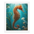 thumbnail image 5 of Paint By Numbers Kit for Adults Beginner - DIY Orange Seahorse Underwater Scene Canvas Painting Kits for Adults, Frameless Paint By Number for Adults for Home Wall Decor 16x20 Inch, 5 of 7
