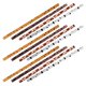 thumbnail image 1 of Animal Print Wooden Pencils Jungle Theme for Kids 12Pcs Set, 1 of 4