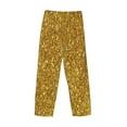 thumbnail image 5 of Junzan Men'S Pajama Pants Gold Glitter Sleepwear Pants Pj Bottoms Drawstring And Pockets, 5 of 9