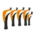 thumbnail image 3 of Baoblaze 5 Pieces Golf covers Golf Club Head Cover for Men Women Golfer Gift Orange, 3 of 8