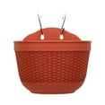 thumbnail image 1 of Flower Pot Vase Self Watering Hanging Flower Pot With Water Container For Home Decoration 6 Colors 21*13.5*12cm, 1 of 9