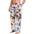 thumbnail image 2 of Daiia Mexican Bright Style Men's Sleep Pant with Pockets and Drawstring,Pajama Pants-X-Large, 2 of 9
