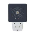thumbnail image 5 of Yayeee LED Plug in Night Light for The Home with Auto Dusk to Dawn Light Sensors, 2 Pack, White Planet, 5 of 6