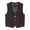 Brick Red, variant on GiLiling Vest for Boys Girls Lightweight Casual Uniform Jacket Underarm Top Fashion School Gilet Sleeveless Waistcoat Coat (Navy, 12-13 Years)