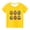 Yellow, variant on MeetoTime Boys Girls Easter Printed Short Sleeve Tops Crewneck Casual Loose T-shirt Kids Clothes