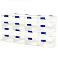 thumbnail image 1 of Homz 15.5 Qt Heavy Duty Clear Plastic Stackable Storage Containers, 16 Pack, 1 of 8