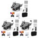 thumbnail image 2 of Quadcopter APP 2.4G WiFi USB Drones plegables Presión de aire Retorno / Adelante 3D Rolling Juguetes de aviones ajustables con hélices Cámaras duales Inevent FN001632-03B, 2 of 7