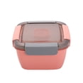 thumbnail image 2 of Dvkptbk Double Lunch Boxs Double Layer Plastic Lunch Box Small Compartment Lunch Box Students Portable Microwave Oven Available Preservation Box Kitchen & Dining, 2 of 6