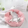 thumbnail image 5 of Unique Flower-Shaped Dog Mat  Dog Beds for Large Dogs Comfortable Sleep Pet Bed for Indoor and Outdoor Use (Pink,50CM), 5 of 7