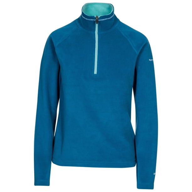 Trespass - Jersey polar modelo Skylar para mujer (Azul Cósmico/Marino)