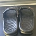 thumbnail image 3 of Nike Black and Brown Slide Sandals, 3 of 4