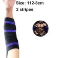 thumbnail image 2 of Vendajes para rodillas: soporte y compresión elásticos para rodillas y codos, para levantamiento de pesas, fitness y entrenamiento en el gimnasio, 2 of 5
