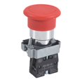 thumbnail image 1 of 22mm NC Interruptor de Empuje Parada Emergencia Seta Roja 600V 10A ZB2-BE102C XB2-BS542X1, 1 of 5