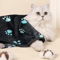 thumbnail image 2 of Fluffy Pet Blanket for Dogs and Cats, Super Soft Warm Throw with Paw Print, Machine Washable Dog Cat Blanket for Bed Couch Sofa, Cozy Indoor Pet Mat, 2 of 4