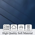 thumbnail image 5 of MIZHONA Blue Blackout Curtains for Living Room Gradient Window Curtain Set of 2,42"x108", 5 of 5