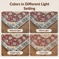 thumbnail image 7 of Design&I 4'x6' Ultra Soft Area Rug, Boho Throw Vintage Geometric Border Ru Door Felpudo Entryway None Fluffy Washable Non Shedding for Bedroom Living Room Home Office, 7 of 7