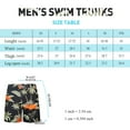 thumbnail image 4 of Beautiful Giant Men's Swim Trunks with Mesh Lining Slim Fit Quick Dry Swimwear Clearance, 4 of 5