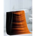 thumbnail image 3 of Burnt Orange Black Ombre Towel Set of 3, Soft Microfiber Bath Towels, Hand Towel, Washcloths, Modern Abstract Striped Gradient Quick-Dry Absorbent Towels for Bathroom Kitchen Hotel Beach Gym Spa, 3 of 7