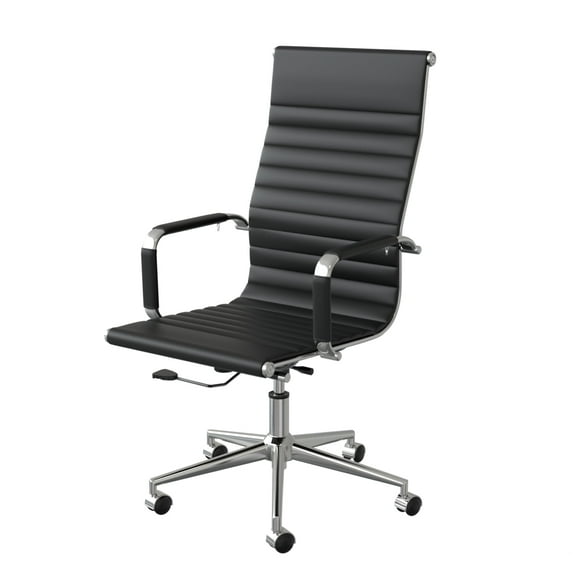 FOH High-Back Office Desk Chair Executive Conference Task Chair Adjustable Swivel Chair