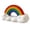 A002- Grey, variant on Kids Room Decor, Rainbow Wall Decor, Nursery Night Light, Light Up Wall Decor, Cloud Decorations, 1.5X1.5X0.5 in 1Pc Cloud Rainbow Shaped Lamp, Soft Glow Decorative Accent for