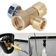 thumbnail image 4 of Co2 Refill Adapter Co2 Refill Connector Filling Accessory CO2 Refill Adapter Brass Connector ASA With W21.8-14 Joint 3000PSI Pressure Gauge, 4 of 8