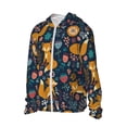 thumbnail image 2 of Easygdp Colorful Fox Lightweight Long Sleeve Sun Shirt Sports long-Sleeved Sun Protective Clothing, Quick Drying Breathable - Medium, 2 of 9