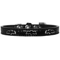 thumbnail image 2 of Mirage Pet 720-35 BKC20 Bat Widget Croc Dog Collar, Black - Size 20, 2 of 2