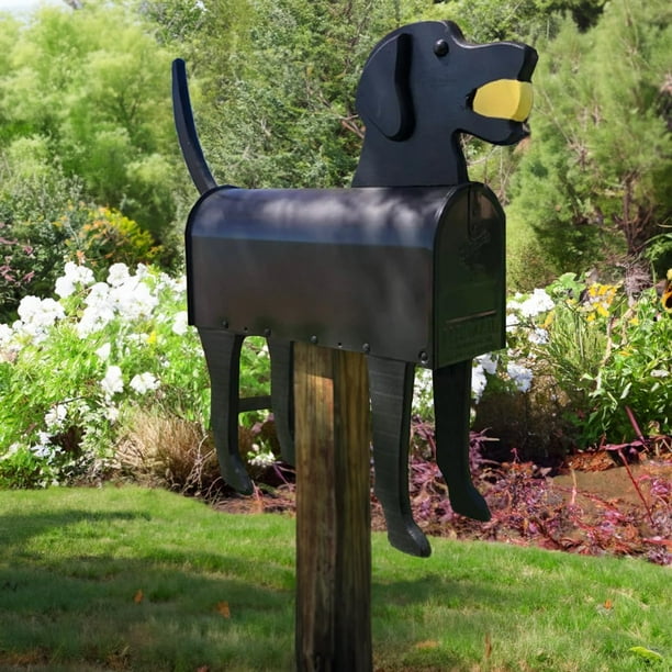 Buzon de metal al aire libre impermeable de animales buzones creativos de montaje posterior para periodicos para decoracion de jardin al aire libre 9 8 x 6 2 x 9 6 pulgadas Walmart en linea