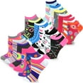 TeeHee Fashion and Casual No Show Low Cut Fun Ankle Socks for Women and