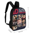 thumbnail image 2 of One Direction Backpack 17 Inch Bookbag Casual Daypack Travel Backpacks for Work Hiking Camping, 2 of 8