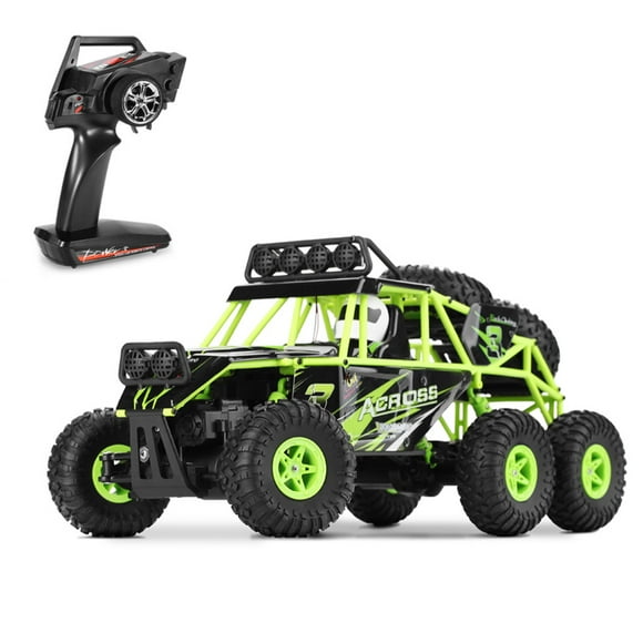TFixol Original Wltoys 18628 1/18 2.4G 6WD Electric Off-Road Rock Crawler Climbing RC Buggy Car RTR