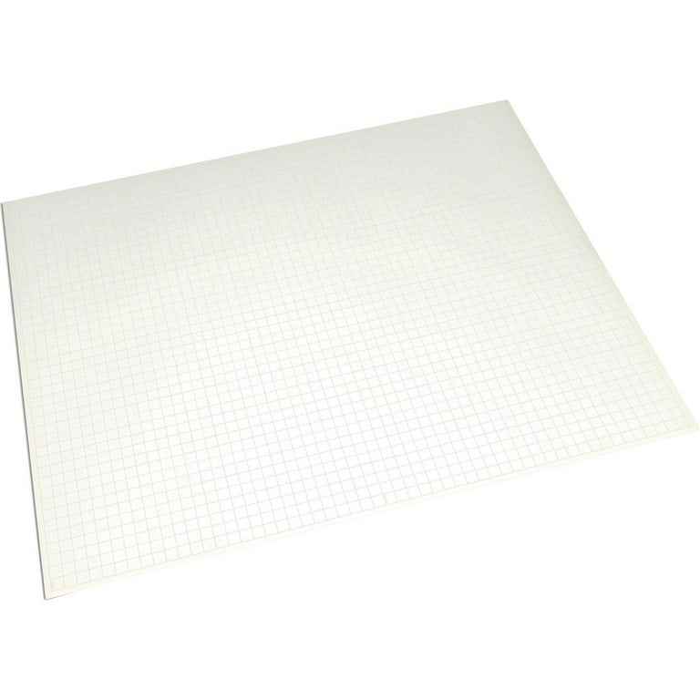 Pacon, PACCAR12006, Ghostline Grid Poster Board, 25 / Carton, White -  Walmart.com