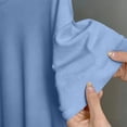 thumbnail image 6 of Lutiedan Nightgowns for Women Short Sleeve Crew Neck Short Nightshirt Summer Soft Cooling Pajamas Dress Casual Sleepwear, 6 of 7