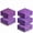 Purple, variant on 120Pcs Neon Napkins- 2-Ply Colorful Birthday Party Napkins, Weddings, Cocktail Napkins for Birthday Party Decorations Wedding Christmas