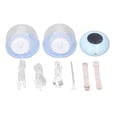 thumbnail image 2 of Hands Free , High Efficient Soft Silicone 9 Suctions Backflow  Double Wearable   for Traveling Blue, 2 of 7