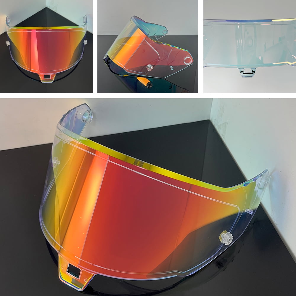 R10 Helmet Visor for Alpinestars Supertech SR10 Face Shield with Anti Fog Film