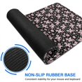 thumbnail image 6 of Long Mouse Pads for Desk,Black Cartoon Unicorn Pattern Desk Mats on Top Of Desks, Desk Mouse Pad Extra Large with 3mm Non-Slip Base and Stitched Edge for Gaming,Office,Work,Home 47.3"x23.6", 6 of 6