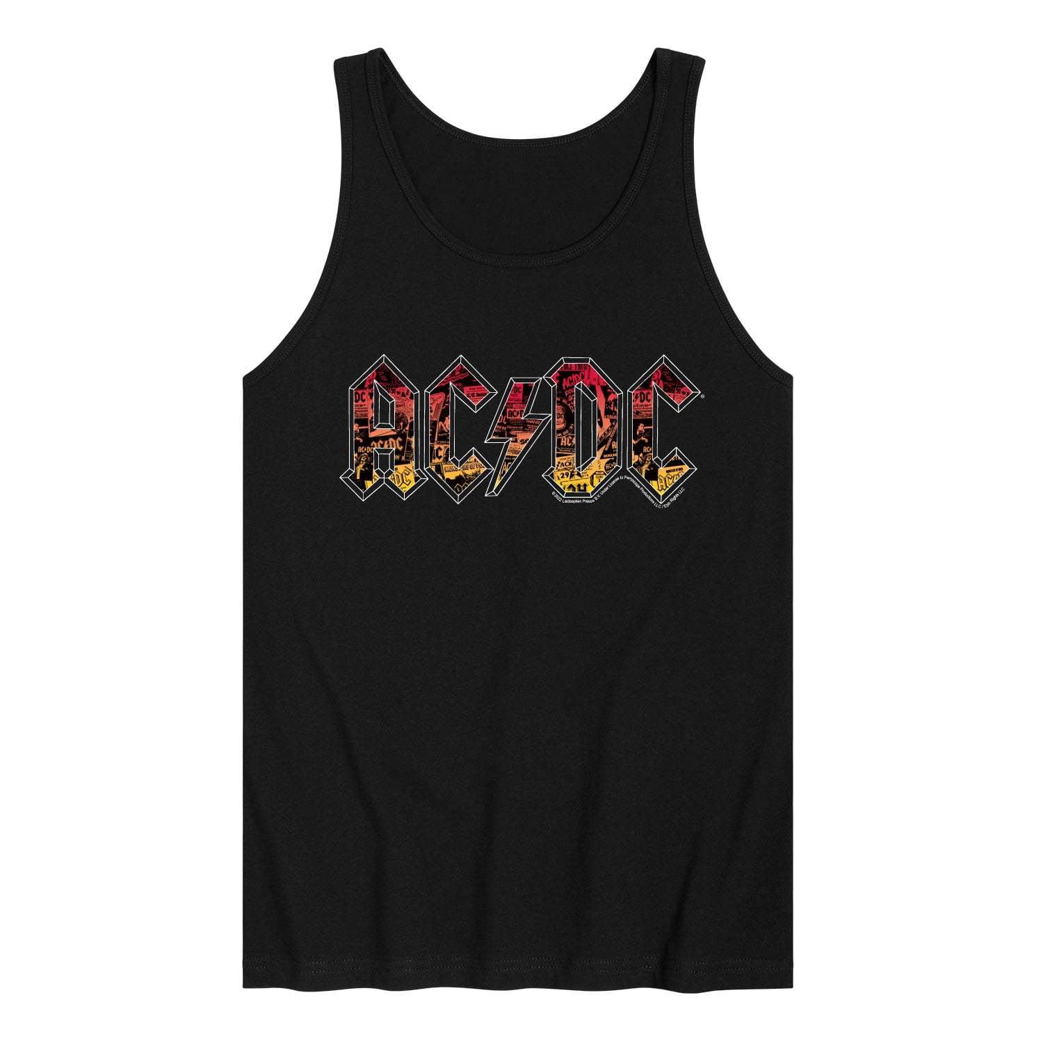 ACDC - Poster Texture - Men's Jersey Tank Top - Walmart.com