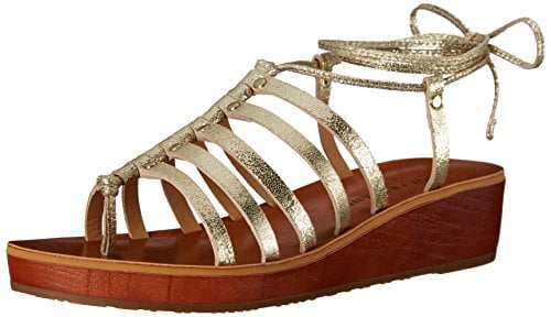 lucky brand gold sandals