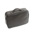 thumbnail image 5 of PU Leather Professional Hair Stylist Tool Bag, Large Capacity Barber Case for Scissors, Combs & Clippers, Cosmetician Organizer Tote with Handle, 5 of 6