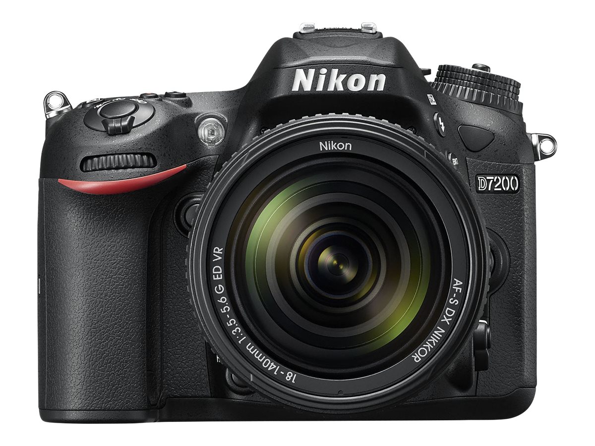 Nikon D7200 - Digital camera - SLR - 24.2 MP - APS-C - 1080p - body only - Wi-Fi, NFC - image 4 of 14