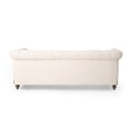 thumbnail image 6 of Miekor Furniture Mirod Comfy 3-Seat Sofa with Wooden Legs, Retro Style for Living Room and Study BS0095, 6 of 6